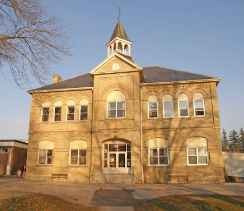 Ayr Public School front entrance