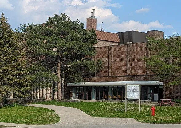 Bluevale Collegiate front entrance