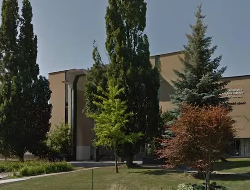Cameron Heights Collegiate front entrance