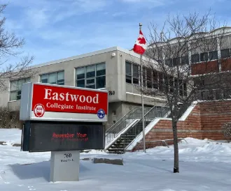 Eastwood Collegiate front entrance
