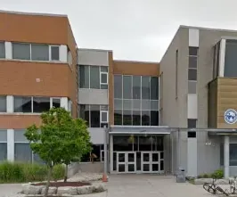 Laurel Heights Secondary School front entrance
